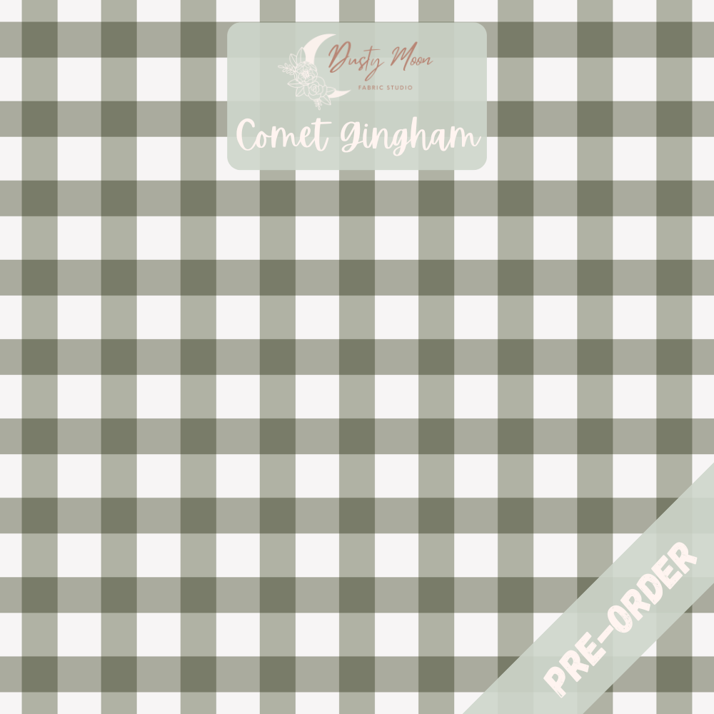 Comet Green Gingham | Christmas Pre Order 16th Sep - 24th Sep