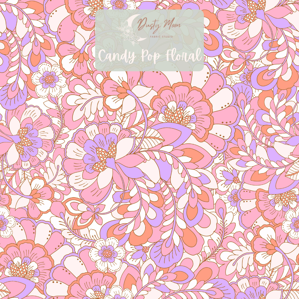 Candy Pop Floral Purple | Pre Order 26th Dec - 29th Dec