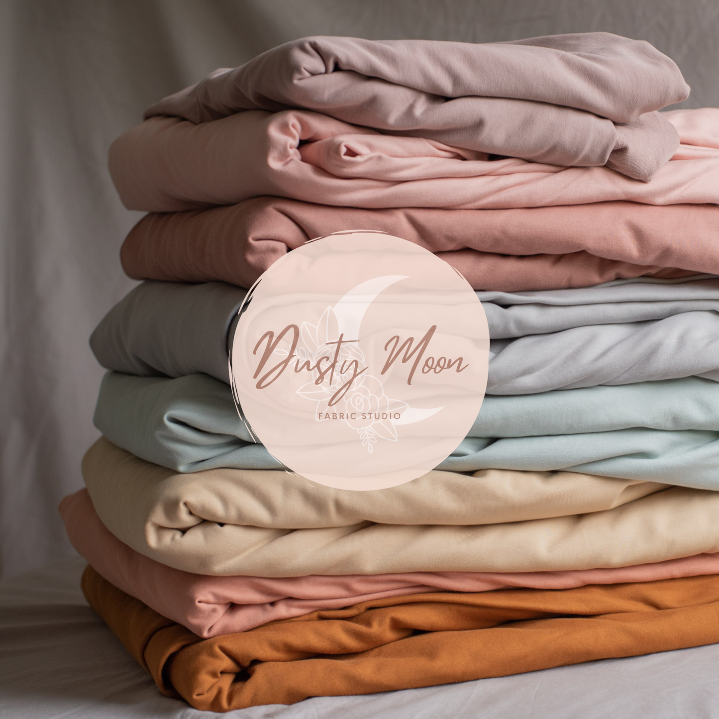 French Terry Knit 250gsm | Peach Pink